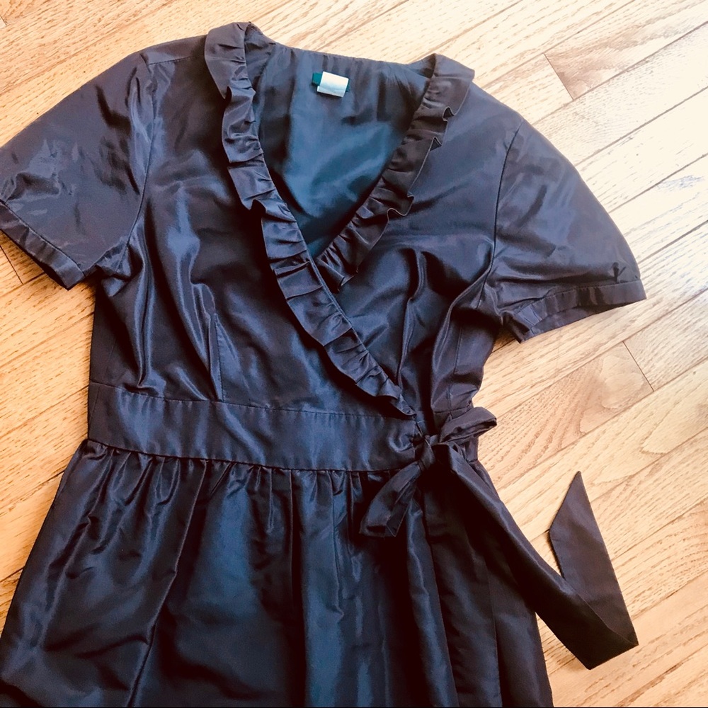 Silk J.Crew Wrap Dress